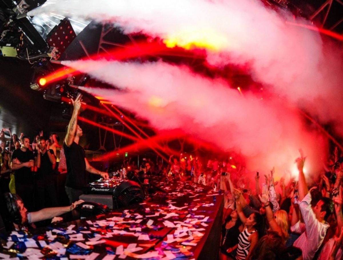 Calvin Harris at Hakkasan Las Vegas at 