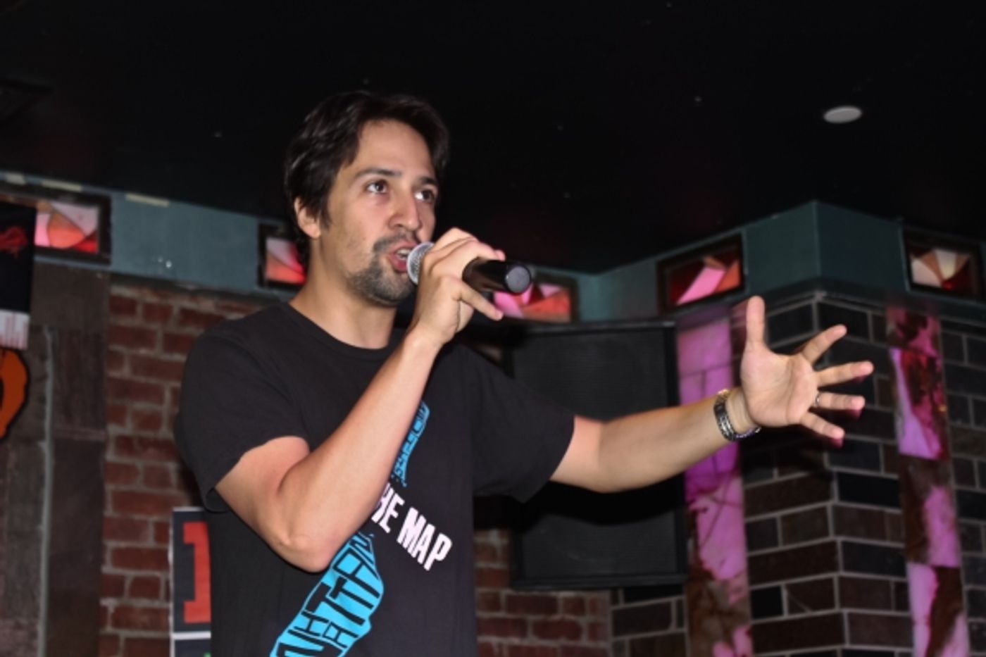 Photo Coverage: Lin-Manuel Miranda Takes Part in Closing Ceremony of Uptown Arts Stroll  Image