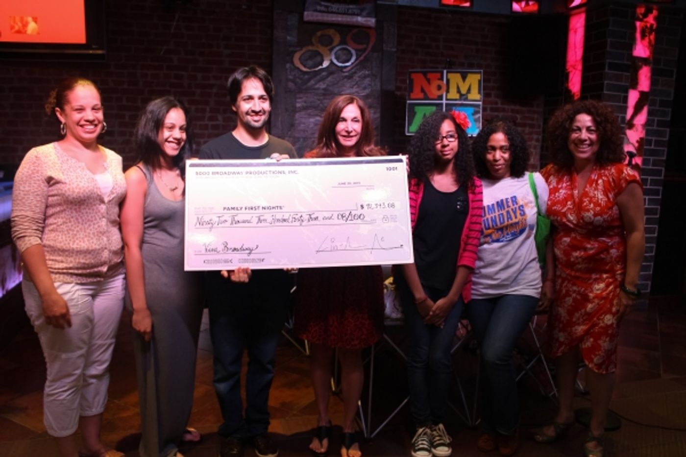 Photo Coverage: Lin-Manuel Miranda Takes Part in Closing Ceremony of Uptown Arts Stroll  Image