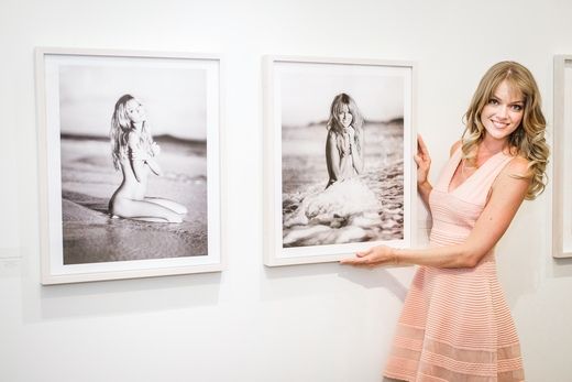 Photo Flash: Opening Night of Russell James' Exhibition with Adriana Lima, Lindsay Ellingson & More  Image