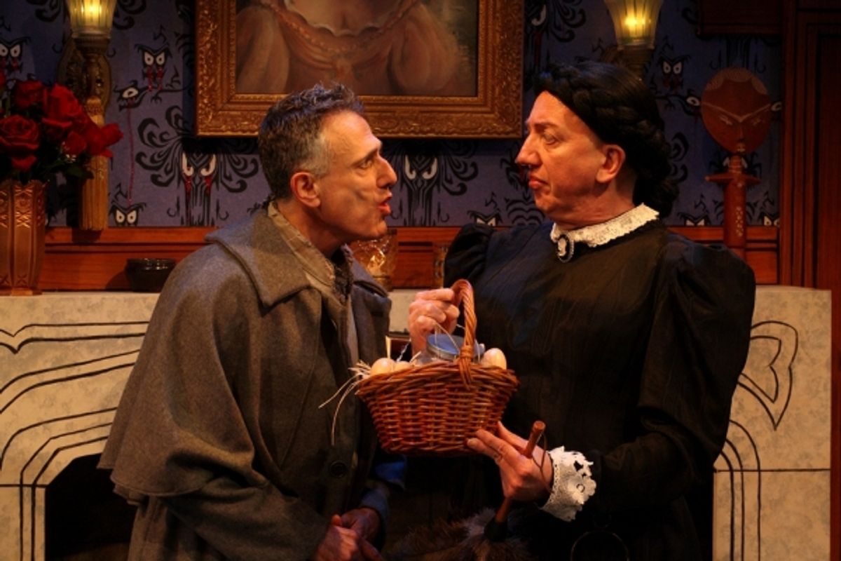  David Greenspan, Tom Aulino at 