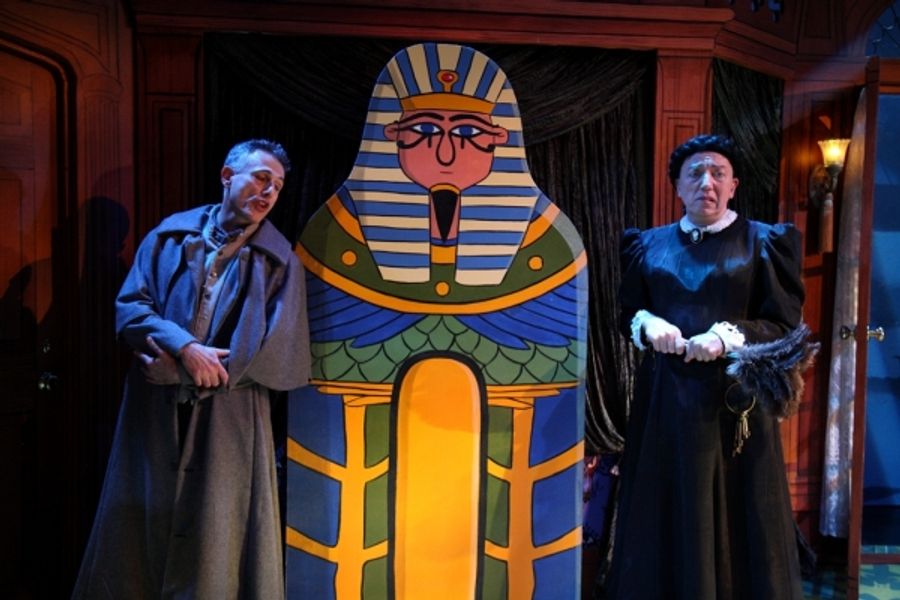 Photo Flash: First Look - Bay Street Theatre's THE MYSTERY OF IRMA VEP, Opening 7/2 Image