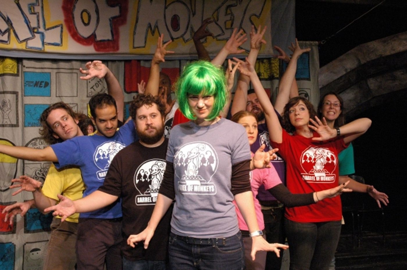 Photo Flash: First Look at Barrel of Monkeys' THAT'S WEIRD, GRANDMA Image