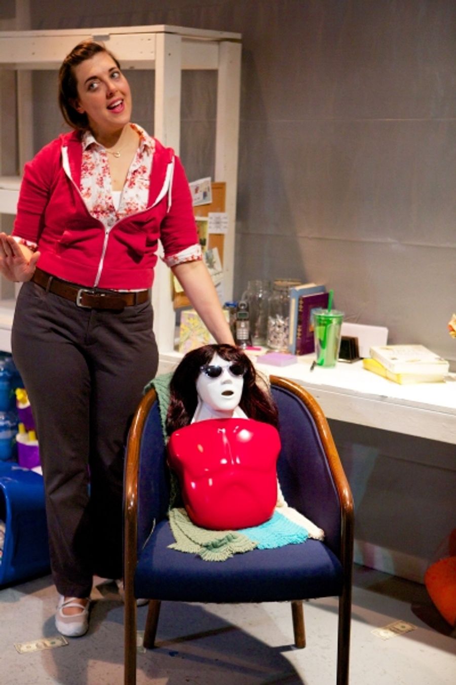 Photo Flash: First Look at Karie Miller in Sideshow Theatre's THE BURDEN OF NOT HAVING A TAIL Image