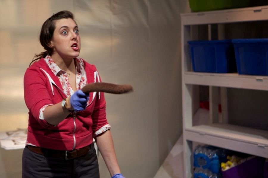 Photo Flash: First Look at Karie Miller in Sideshow Theatre's THE BURDEN OF NOT HAVING A TAIL Image
