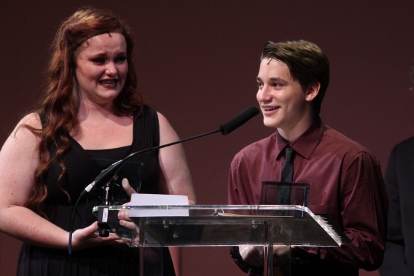 Photo Coverage: Sarah Lynn Marion and Taylor Varga Win 2013 Jimmy Awards! Image