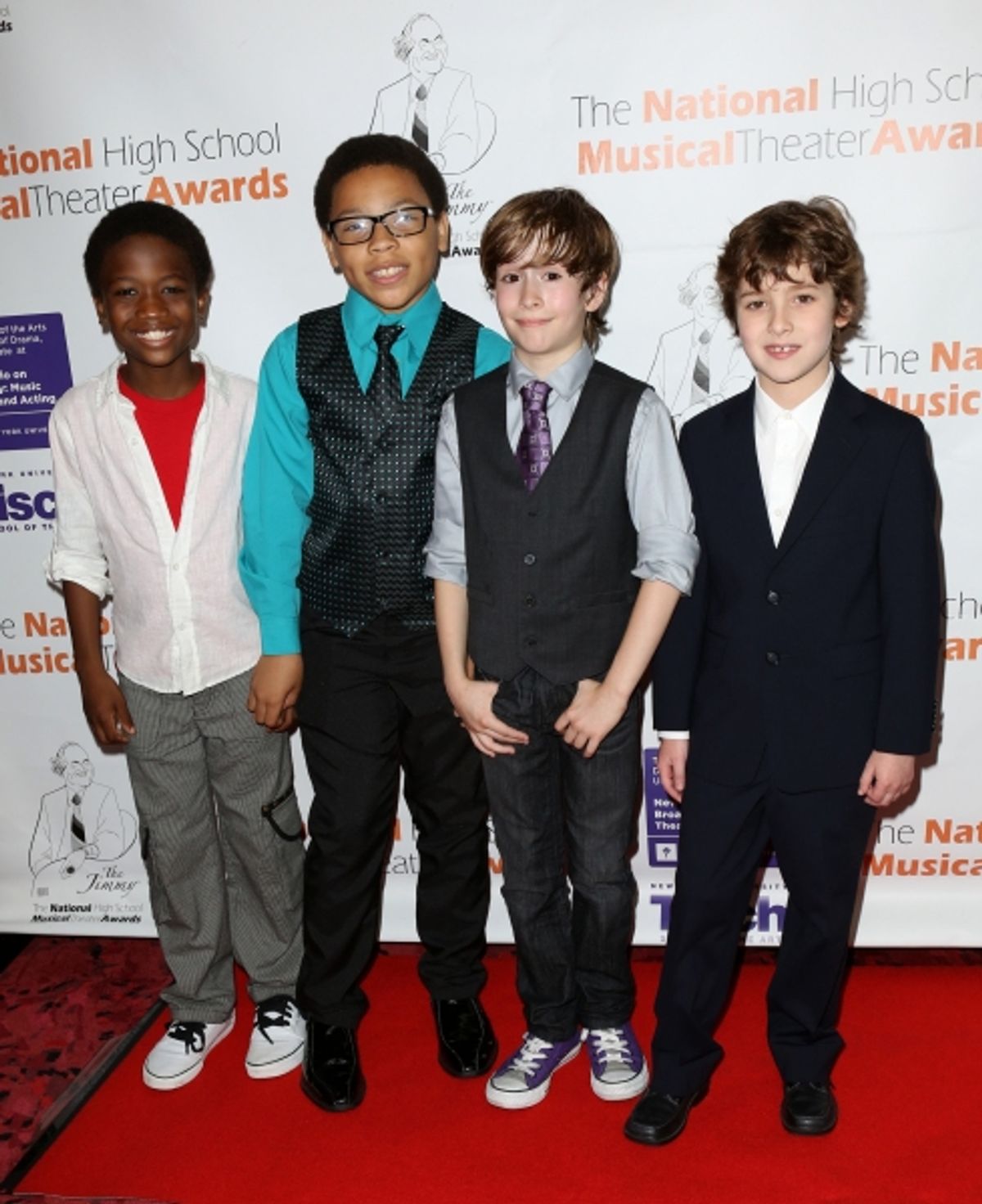 KINKY BOOTS Cast: Cole Bullock, Marquise Neal, Sebastian Hedges, Jonah Halperin at 