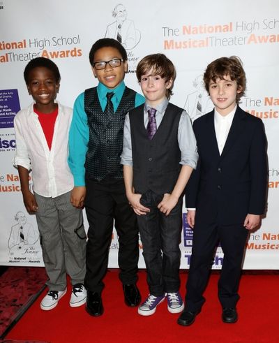 KINKY BOOTS Cast: Cole Bullock, Marquise Neal, Sebastian Hedges, Jonah Halperin Photo