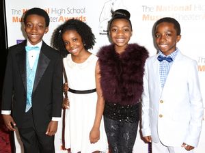 Lion King Cast: Jaden Jordan, Bobbi Bordley, Teshi Thomas and Caleb McLaughlin Photo
