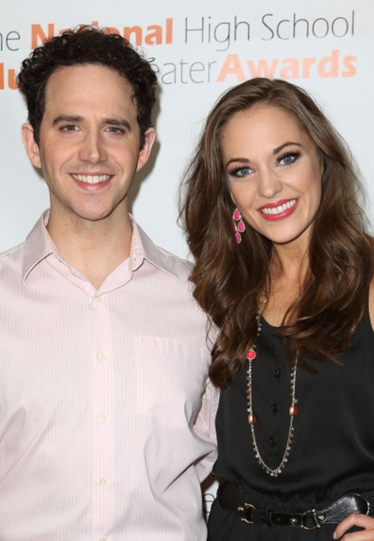 Santino Fontana and Laura Osnes at 