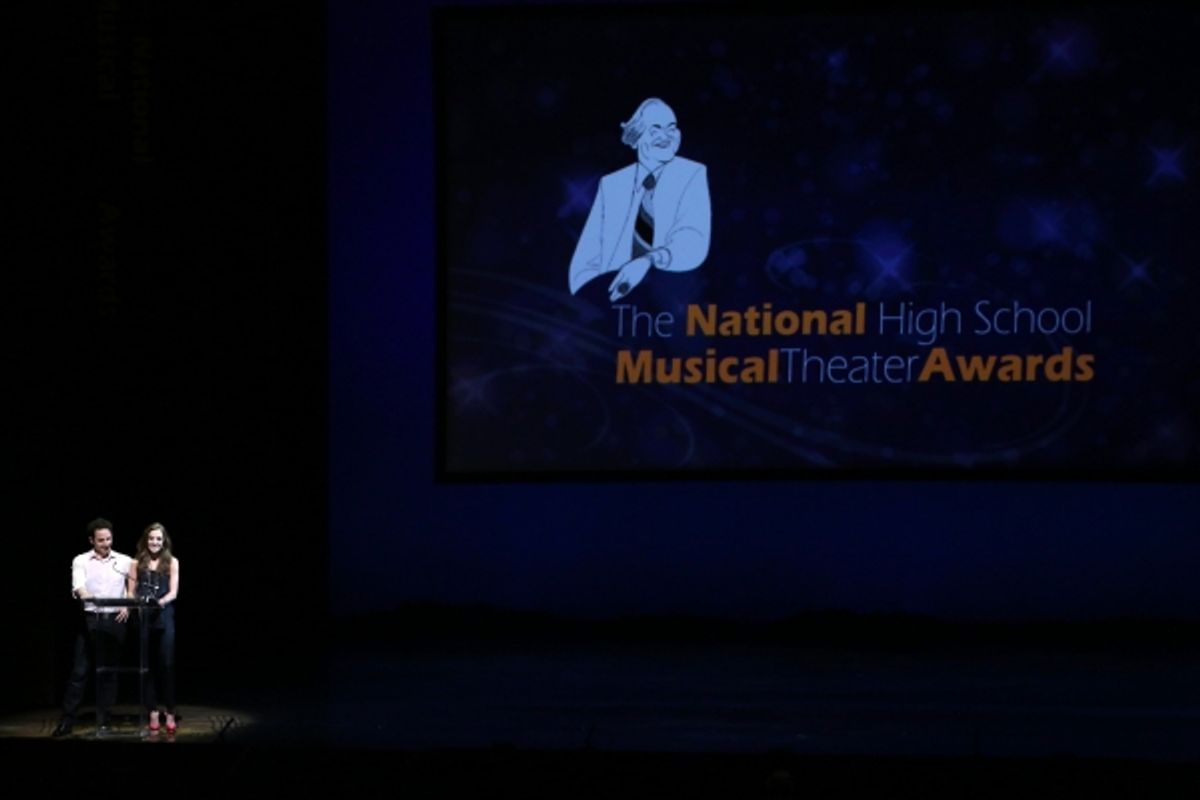 Santino Fontana, Laura Osnes at 