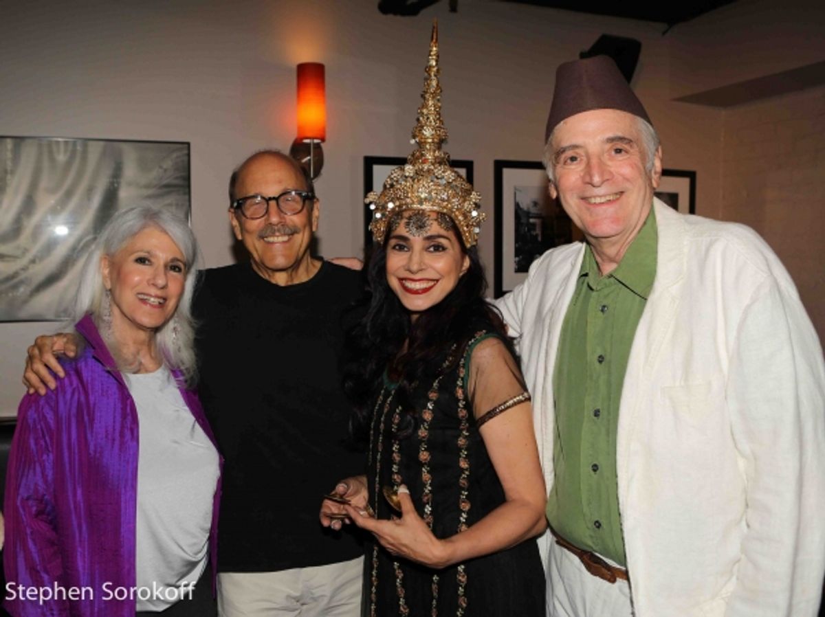 Jamie deRoy, David Buskin, Amanda Homi, Jake Holmes at 