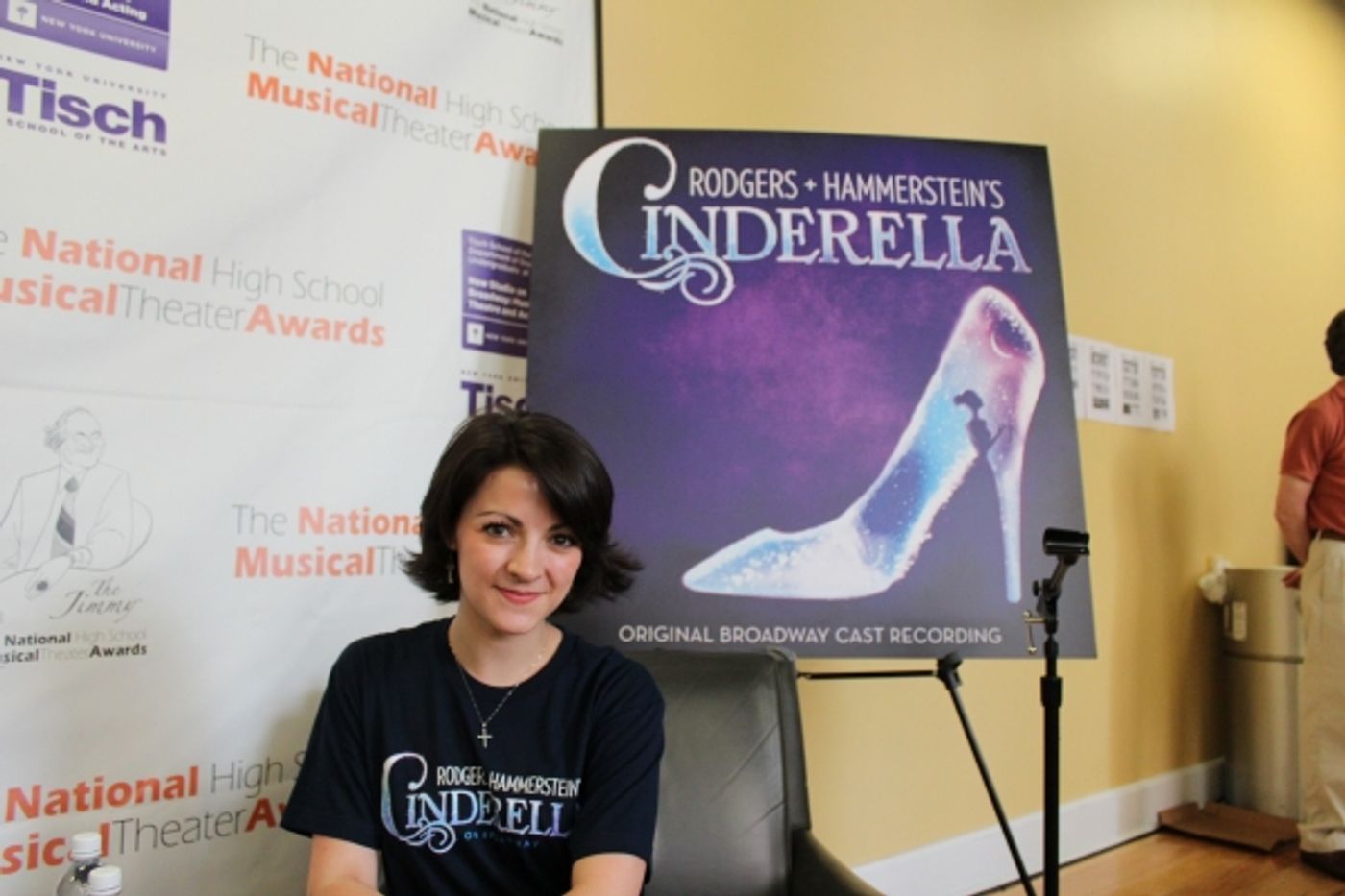 Photo Flash: CINDERELLA's Kirstin Tucker Visits Jimmy Awards Finalists!  Image