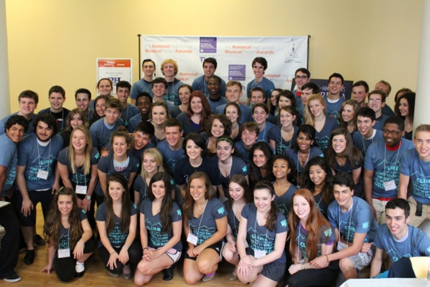 Photo Flash: CINDERELLA's Kirstin Tucker Visits Jimmy Awards Finalists!  Image