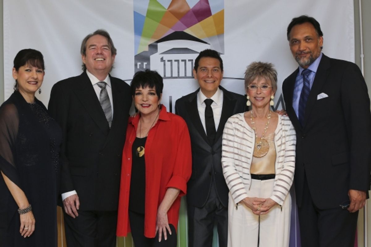 Tania Castroverde Moskalenko, Jimmy Webb, Liza Minnelli, Michael Feinstein, Rita Moreno, Jimmy Smits at 