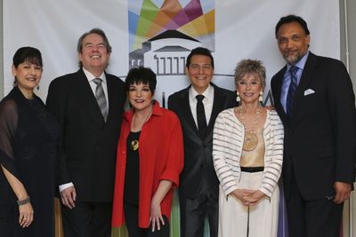Tania Castroverde Moskalenko, Jimmy Webb, Liza Minnelli, Michael Feinstein, Rita More Photo