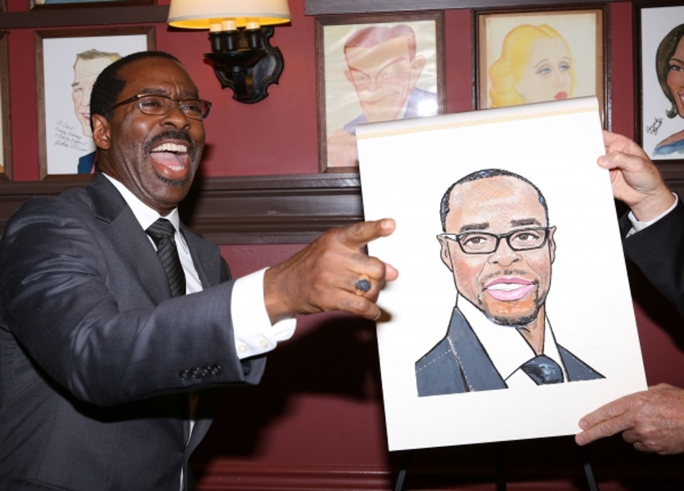 Photo Coverage: Sardi's Unveils Caricature of LUCKY GUY's Courtney B. Vance  Image