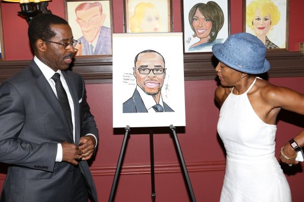 Courtney B. Vance & wife Angela Bassett Photo