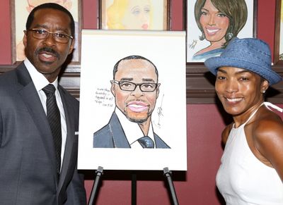Courtney B. Vance & wife Angela Bassett  Photo