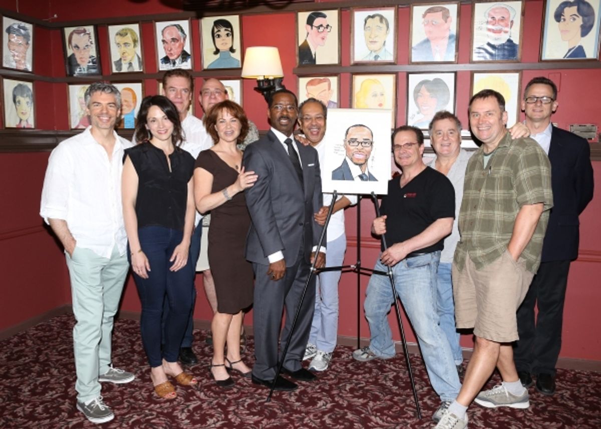 Courtney B. Vance with the Cast and Company at 