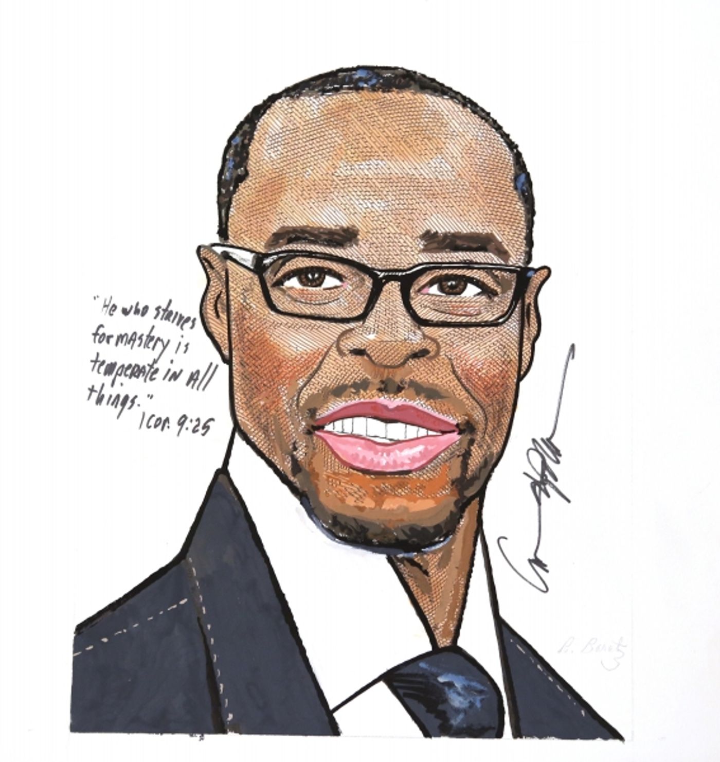 Photo Coverage: Sardi's Unveils Caricature of LUCKY GUY's Courtney B. Vance  Image