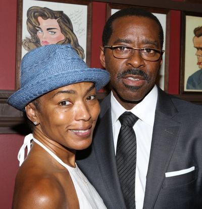 Courtney B. Vance & wife Angela Bassett
 Photo