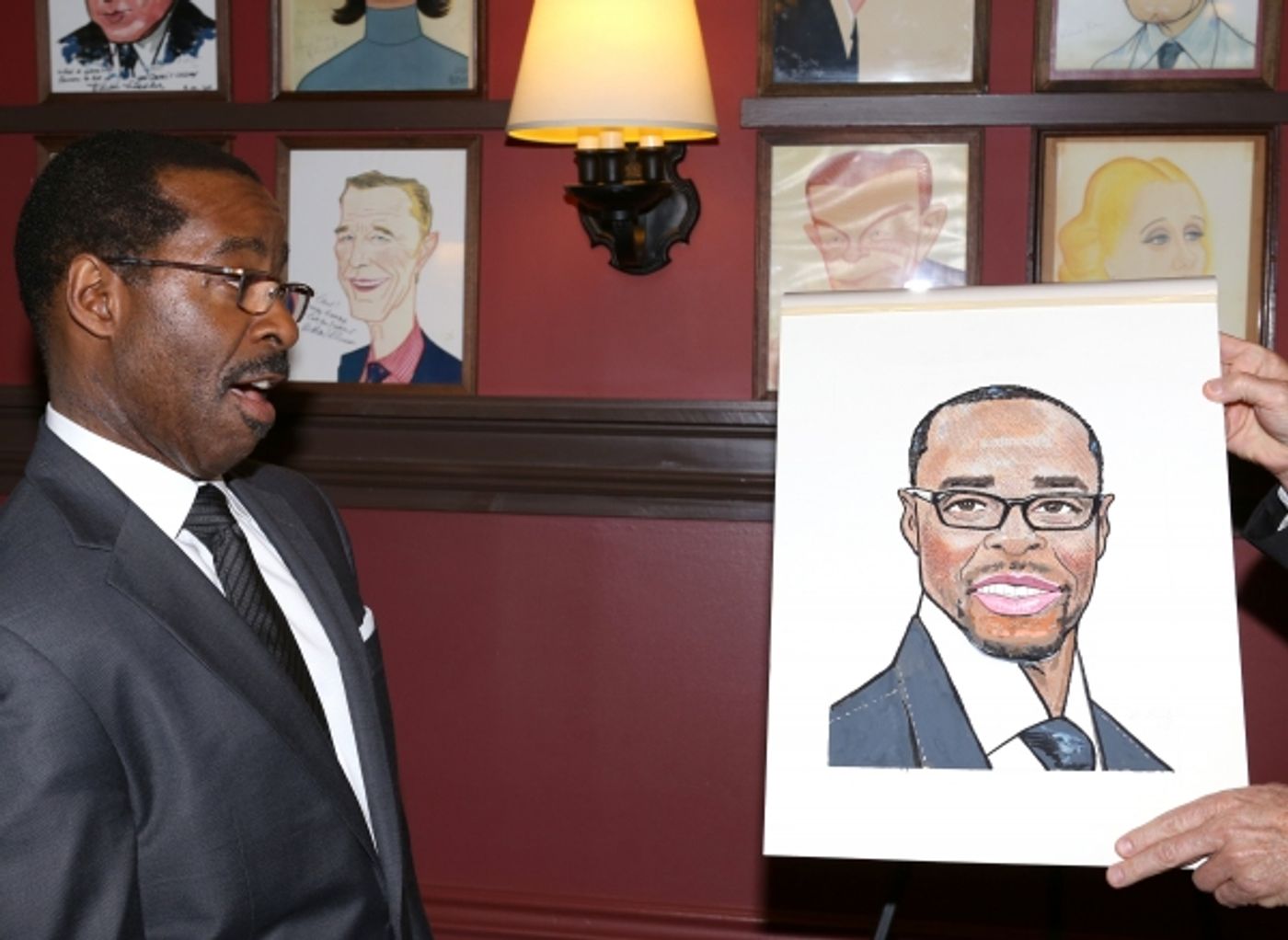 Photo Coverage: Sardi's Unveils Caricature of LUCKY GUY's Courtney B. Vance  Image