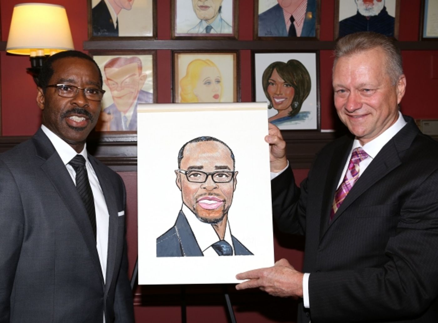 Photo Coverage: Sardi's Unveils Caricature of LUCKY GUY's Courtney B. Vance  Image