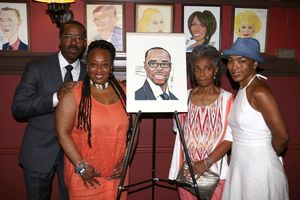 Courtney B. Vance with wife Angela Bassett and family @ BroadwayWorld Courtney B. Vance with wife Angela Bassett and family Photo