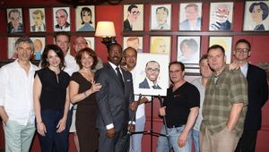 Courtney B. Vance with the cast and company @ BroadwayWorld Courtney B. Vance with the cast and company Photo