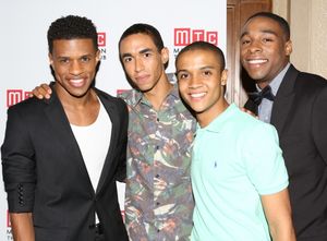 Jeremy Pope, Kyle Beltran, Nicholas L. Ashe and Grantham Coleman @ BroadwayWorld Jeremy Pope, Kyle Beltran, Nicholas L. Ashe and Grantham Coleman Photo