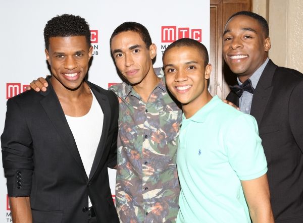 Jeremy Pope, Kyle Beltran, Nicholas L. Ashe and Grantham Coleman  Photo