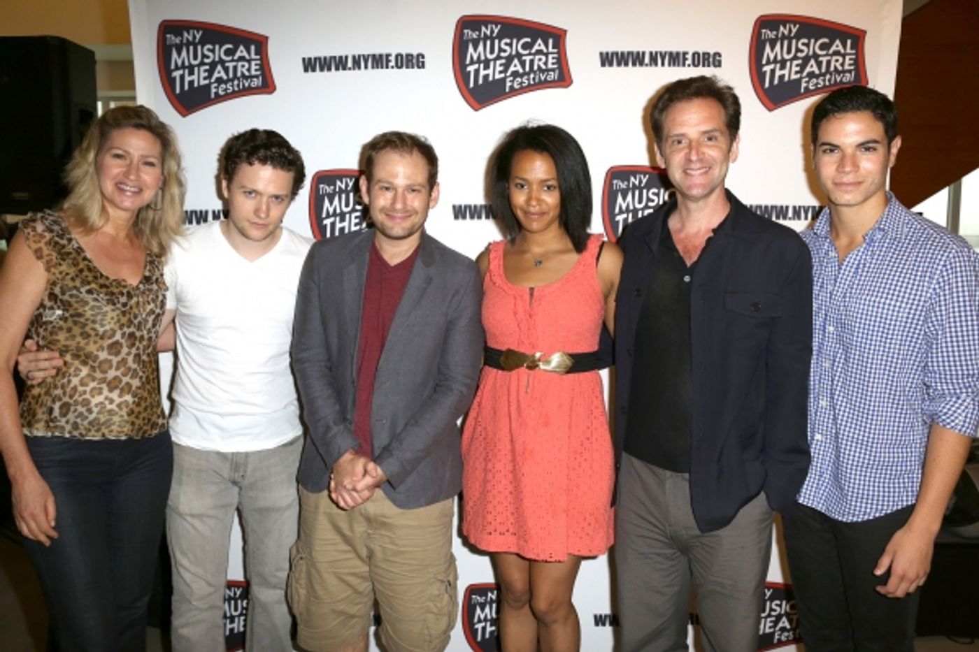 Photo Coverage: Chad Kimball, Malcolm Gets & NYMF Casts Meet the Press! Image