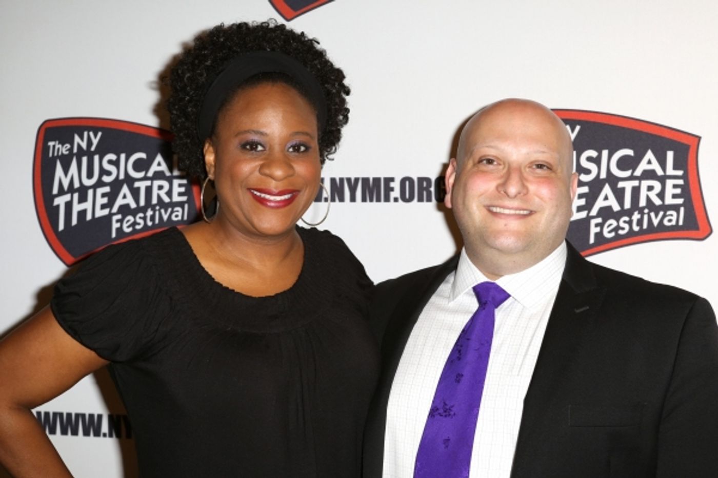 Photo Coverage: Chad Kimball, Malcolm Gets & NYMF Casts Meet the Press! Image