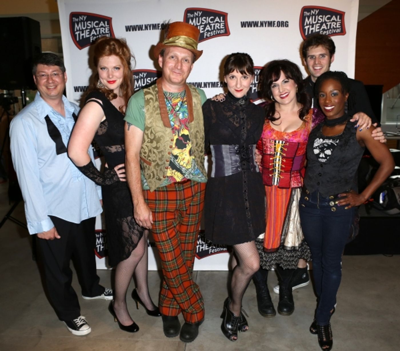 Photo Coverage: Chad Kimball, Malcolm Gets & NYMF Casts Meet the Press! Image