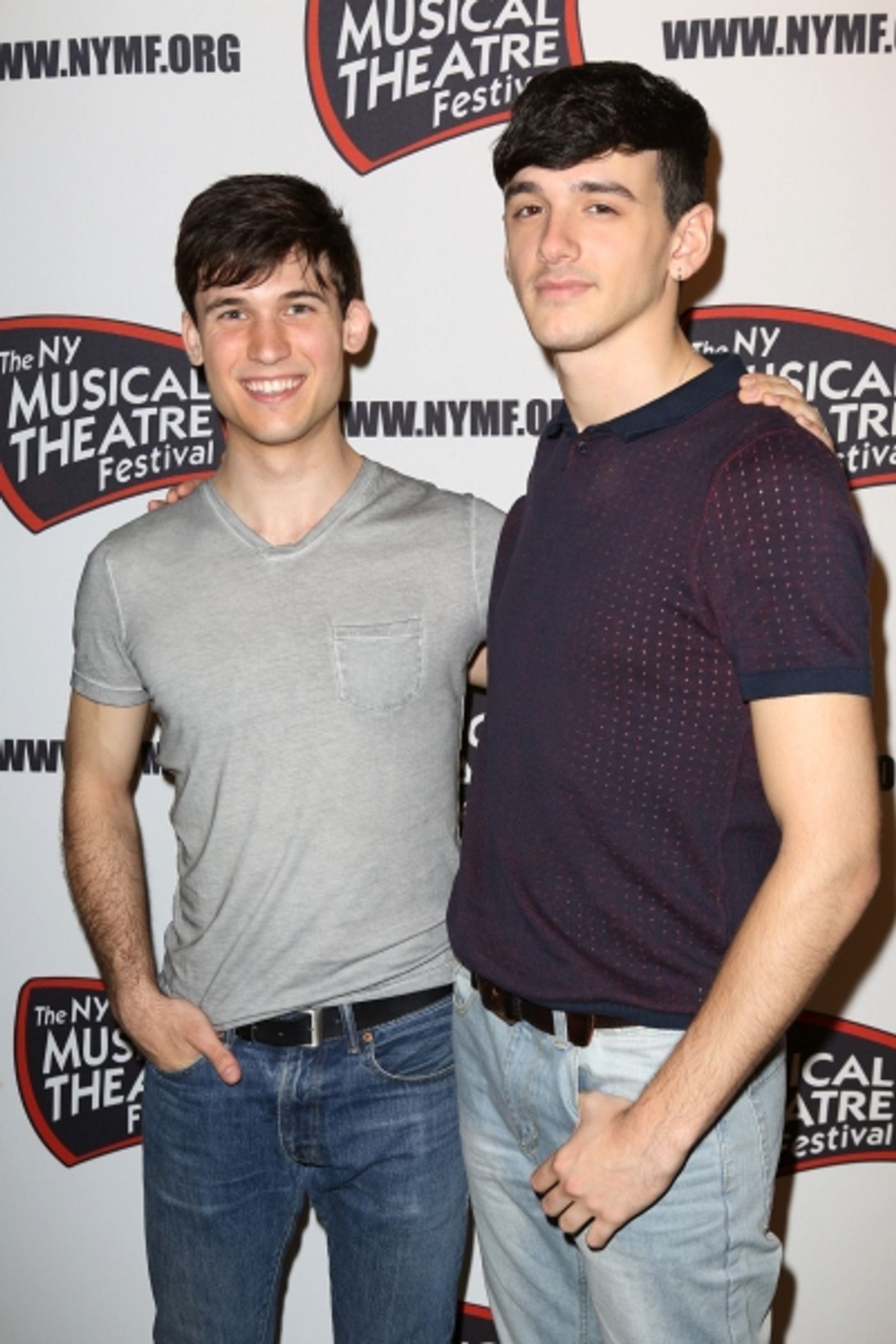 Photo Coverage: Chad Kimball, Malcolm Gets & NYMF Casts Meet the Press! Image