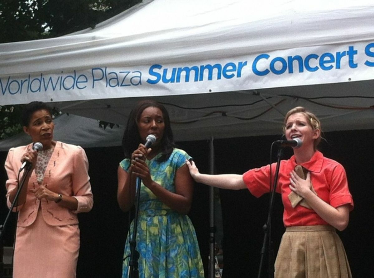 'Crazy Mixed Up Feeling' with singers Allyson Tucker, Daisy Hobbs and Jenavene Hester at 