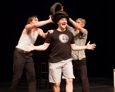 Matt Wilson, Michael Thomas Holmes and Matthew Baker Photo