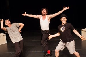 Matthew Baker, Matt Wilson and Michael Thomas Holmes Photo