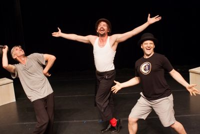 Matthew Baker, Matt Wilson and Michael Thomas Holmes Photo