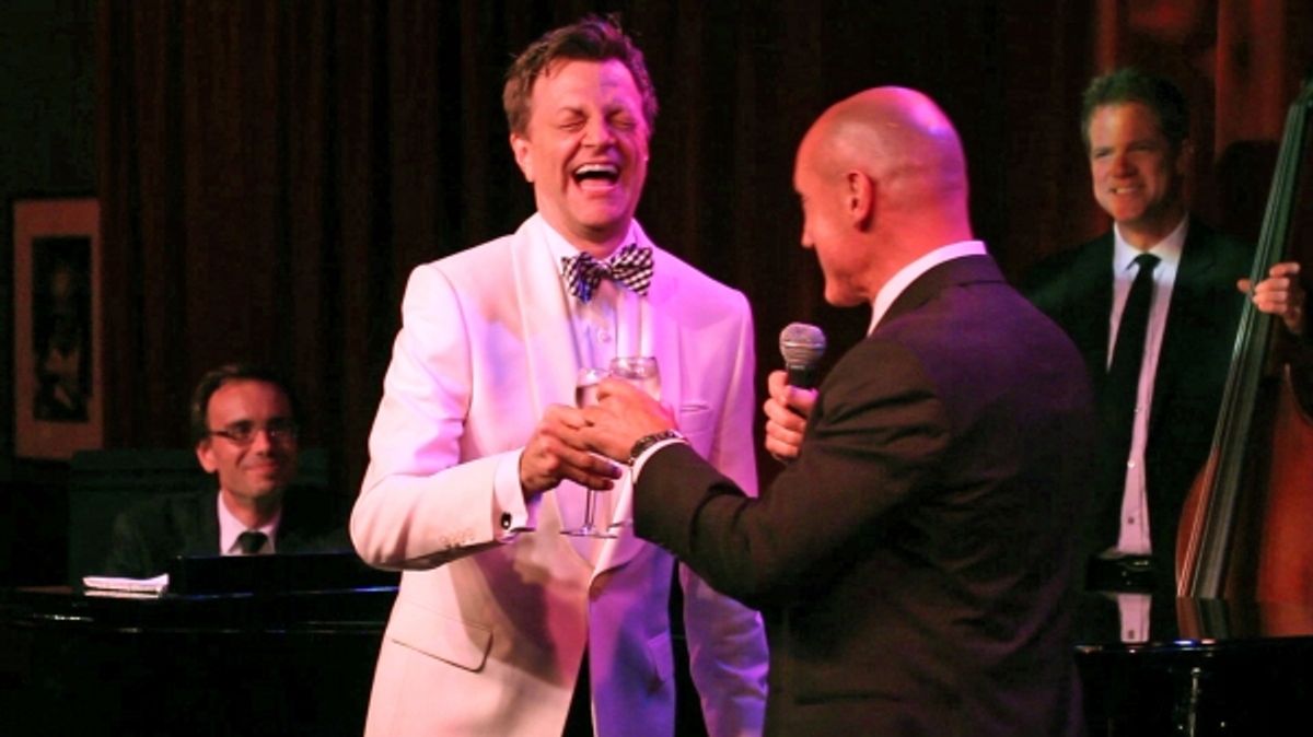 Jim Caruso and Gianni Valenti at 