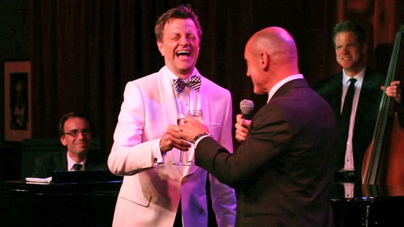 Photo Flash: Jim Caruso's Cast Party at Birdland Celebrates 10th Anniversary and New Portrait for Host Jim Caruso  Image