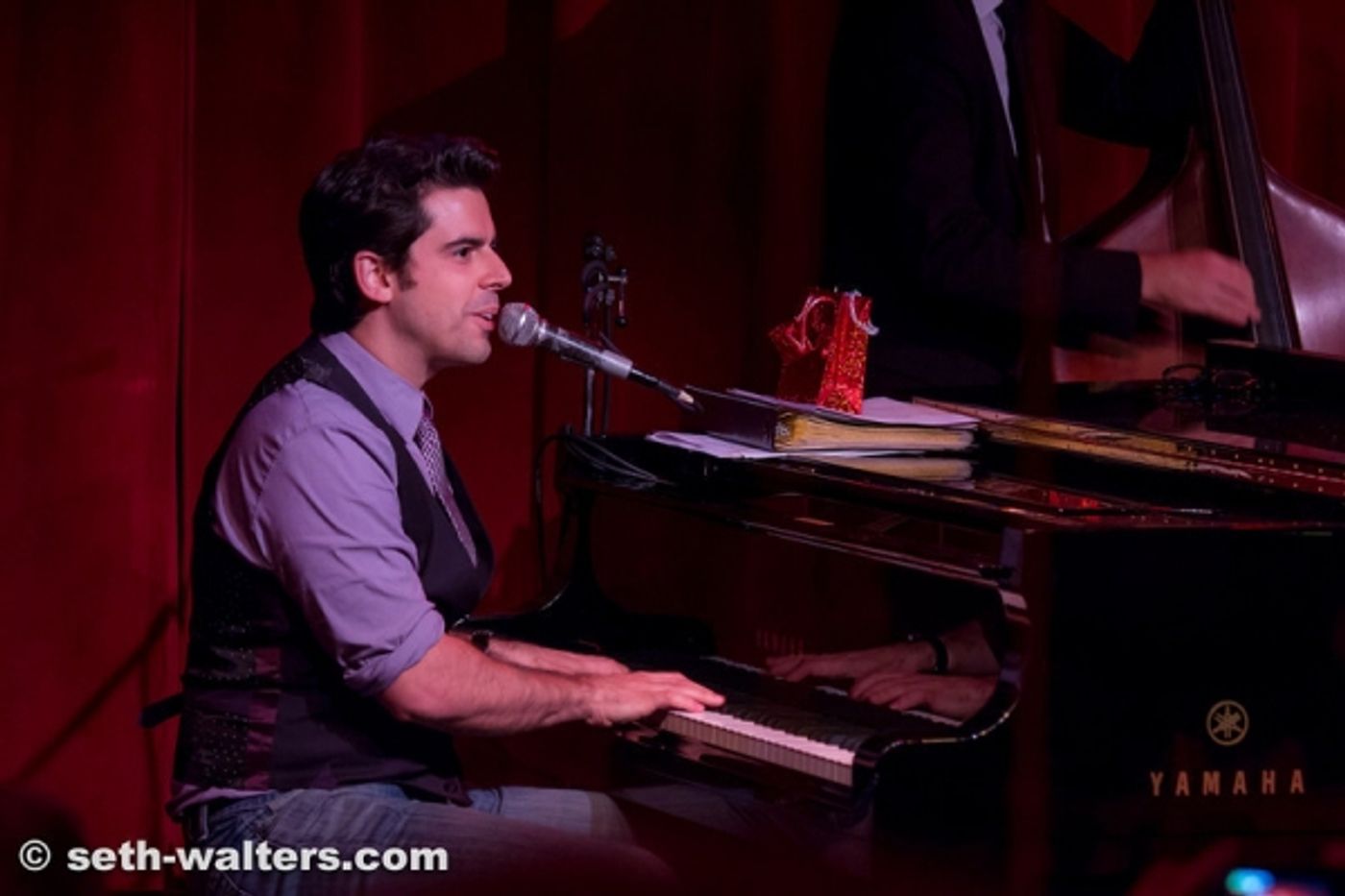 Photo Flash: Jim Caruso's Cast Party at Birdland Celebrates 10th Anniversary and New Portrait for Host Jim Caruso  Image