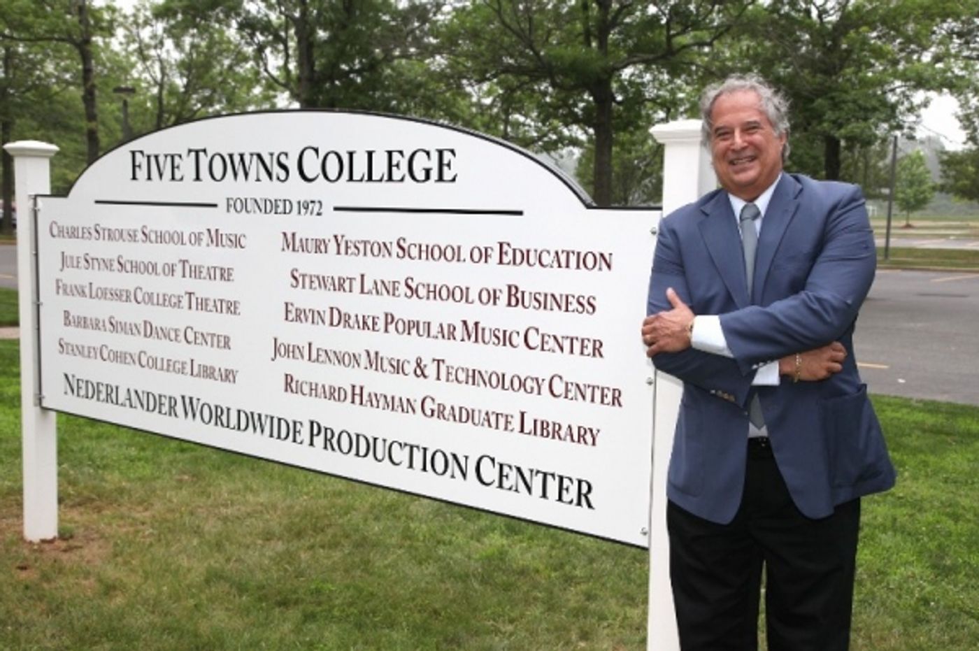 Photo Flash: Five Towns College's Naming Dedication and TOMORROW, THE SUN WILL COME OUT Concert  Image