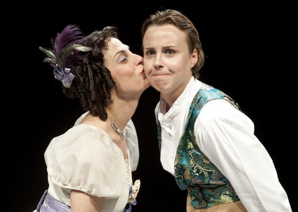 April Wolfe and Helen Harvester Photo