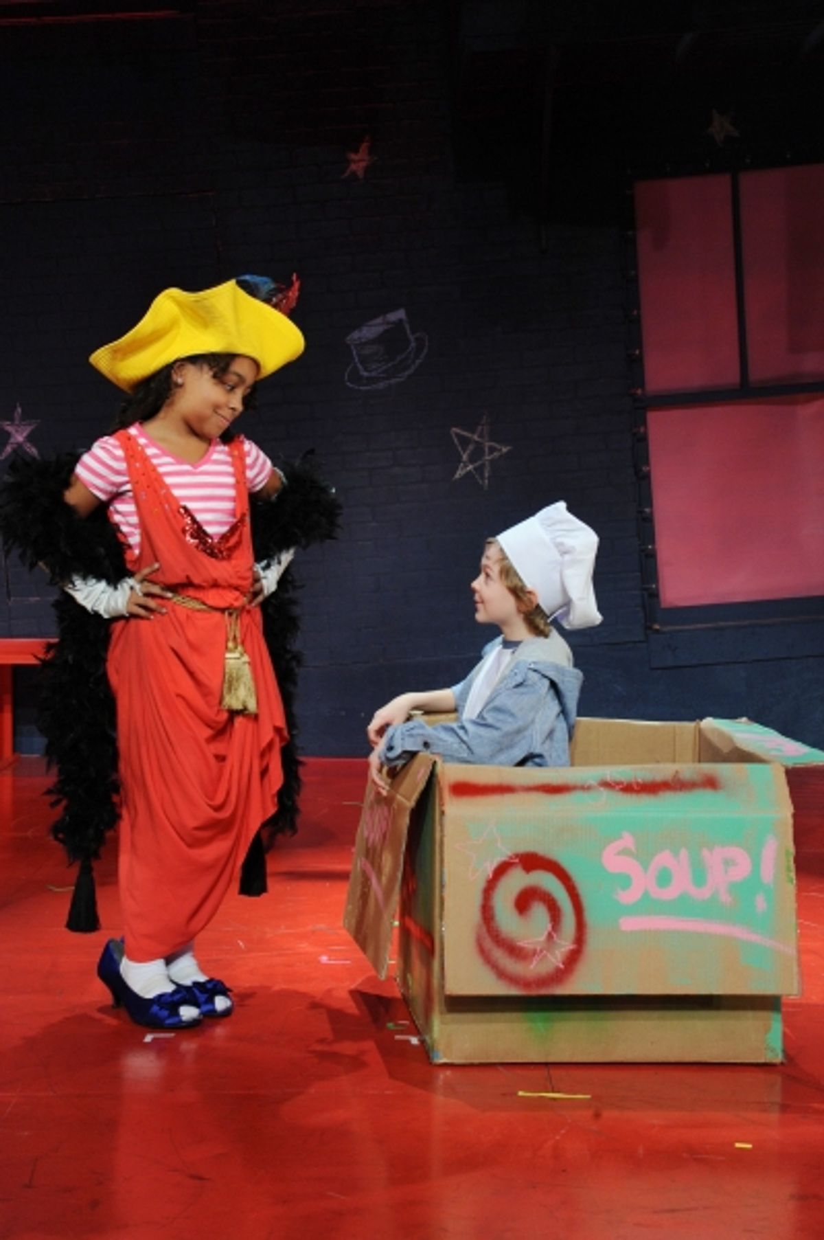 Grace Capeless and Oaks Fegley at 