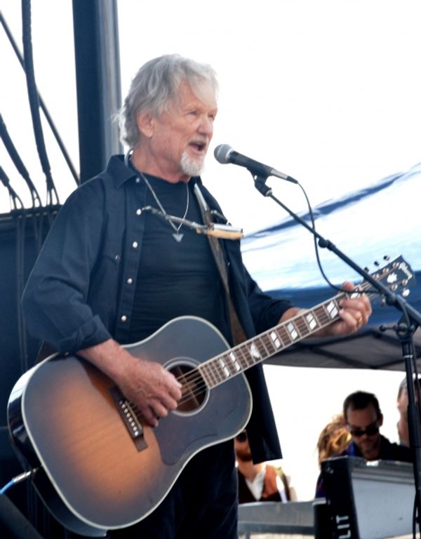 Kris Kristofferson at Willie Nelson's Picnic. Credit: Marco Airaghi Photo