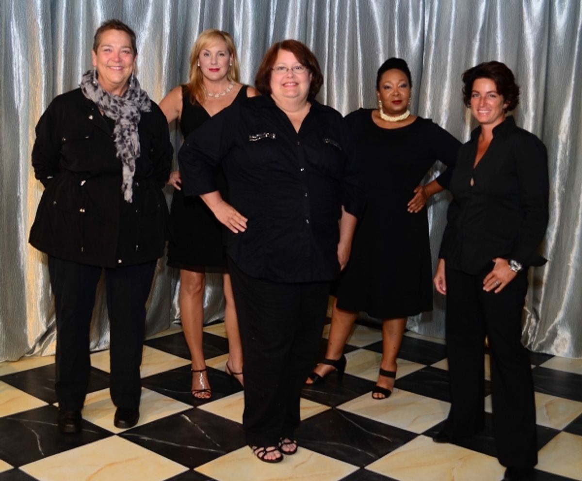 Gayle Steigerwald, Cindy Phillips, Lori Raffel, Milicent Wright  and Sara Reimen at 