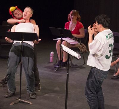 Jeff Orton, Greg Allen, Lindsey Larson and Michael Feldman Photo