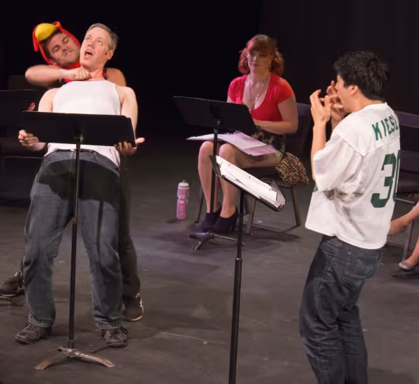 Jeff Orton, Greg Allen, Lindsey Larson and Michael Feldman Photo